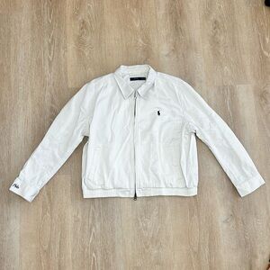 Polo Ralph Lauren Vintage White Zip Up Jacket